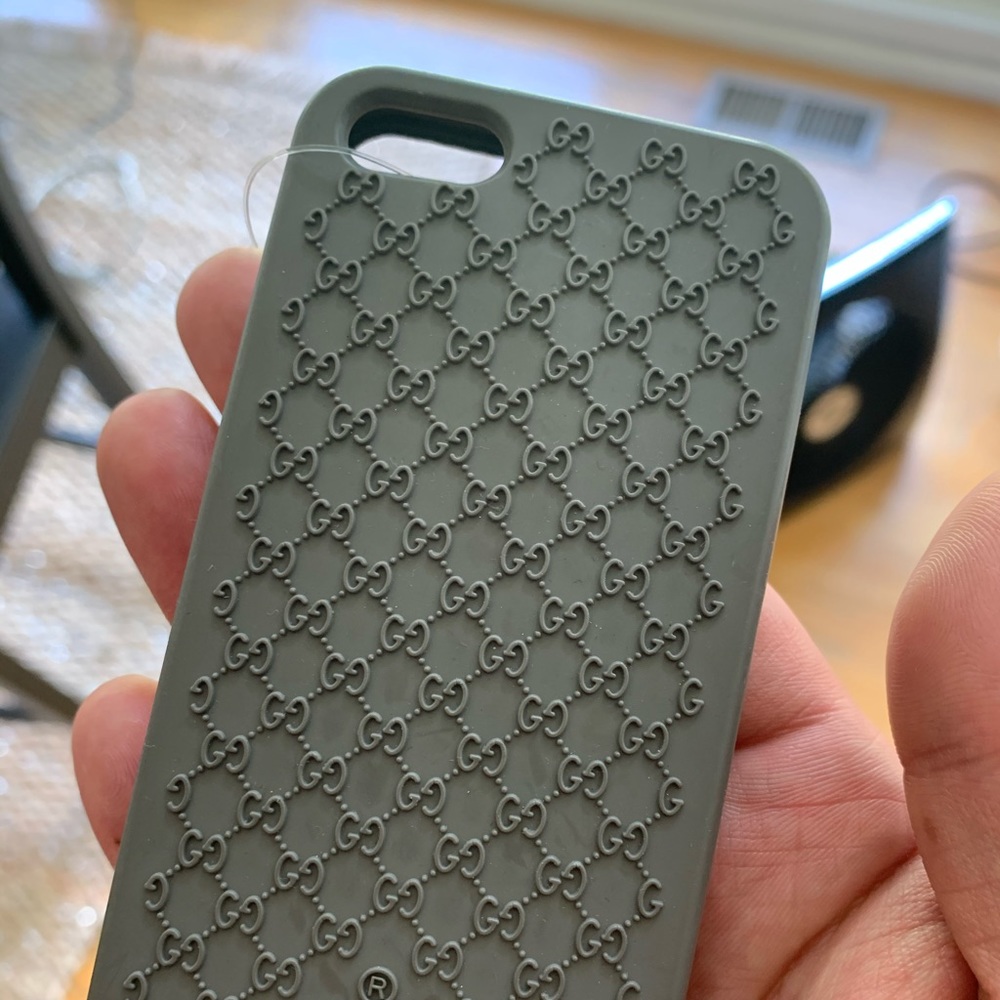 iPhone SE/ iPhone 5 Guccissima Logo Silicone Case